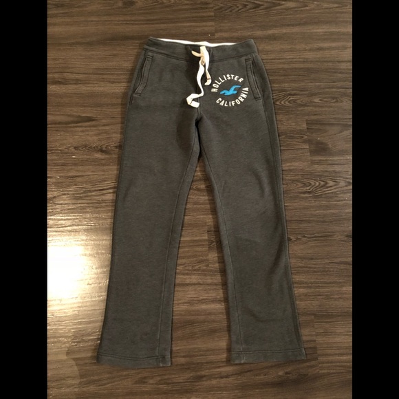 Grey Hollister Men’s Sweatpants - Picture 1 of 2